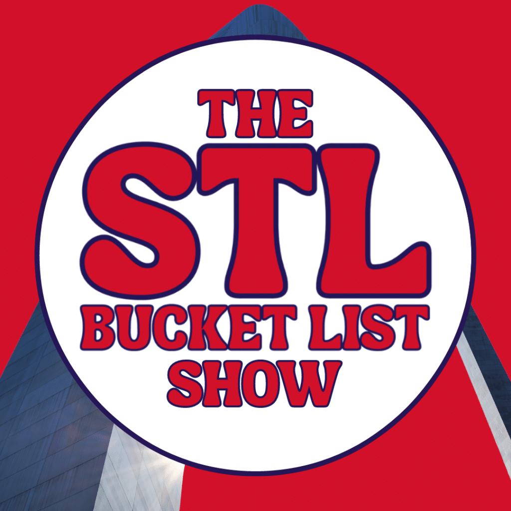 The logo for The STL Bucket List Show
